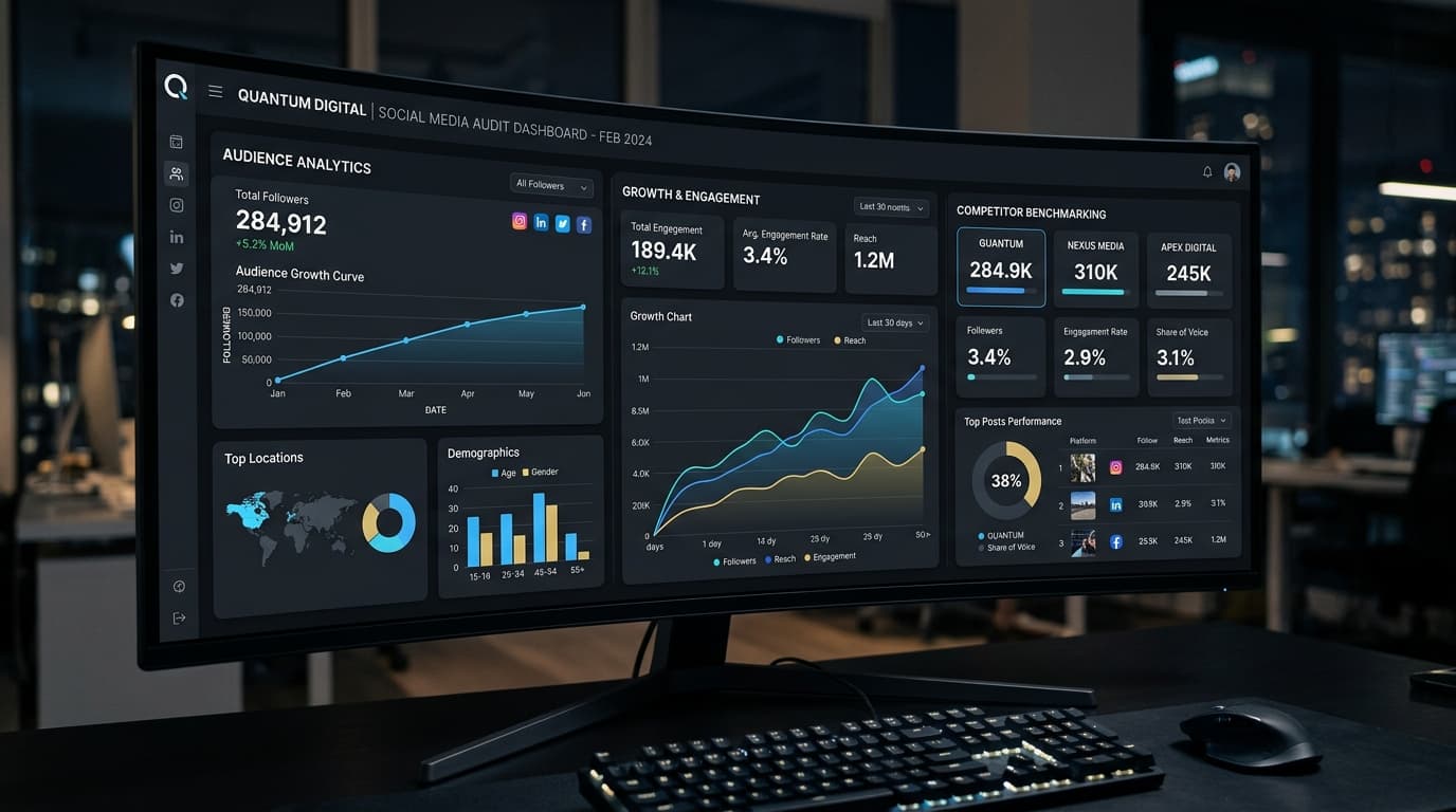 Discovery & Online Audit analysis dashboard