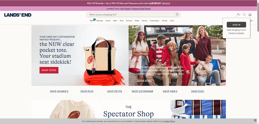 Lands' End Heritage Apparel & Gear