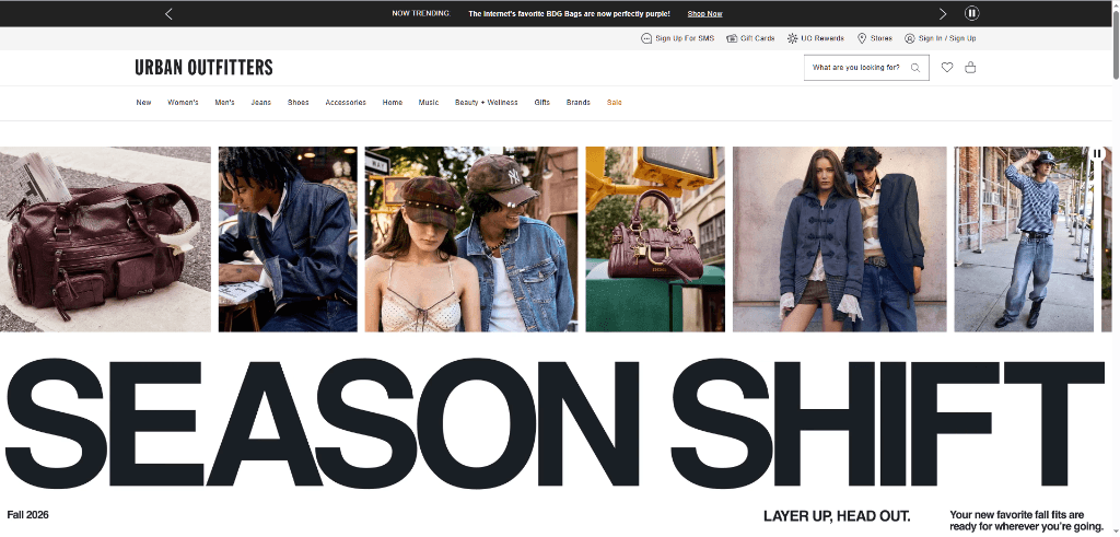 Urban Outfitters Streetwear & Lifestyle